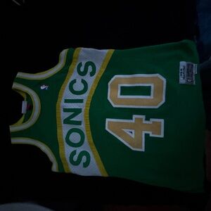 Seattle super sonics jersey